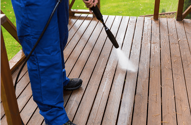 surprise deck cleaning